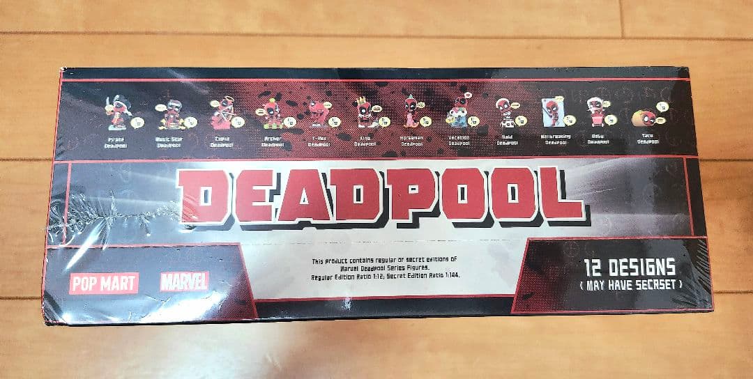 POP MART DEADPOOL フィギュア 【外箱のみにキズ有】
