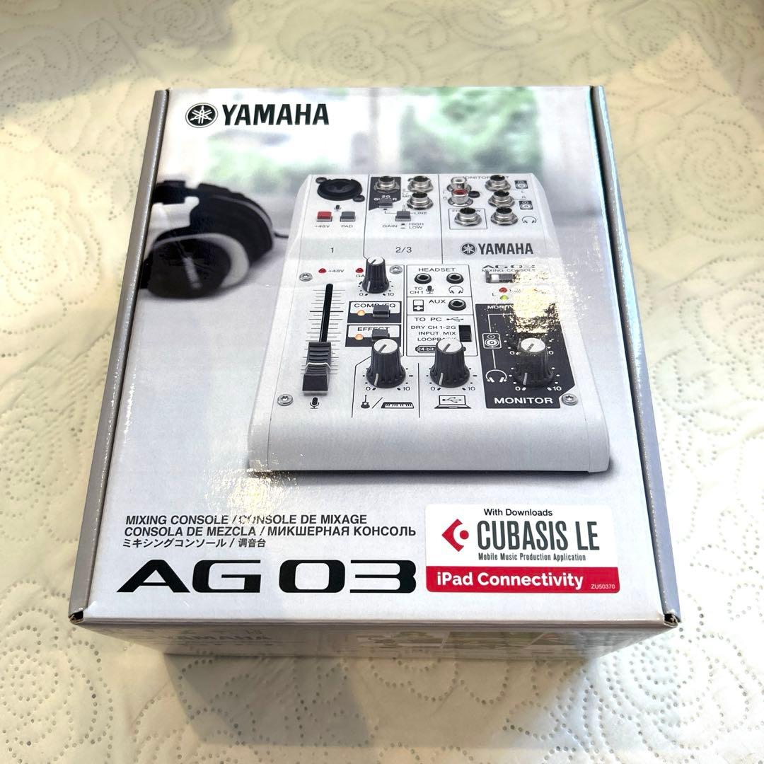 YAMAHA AG03 オーディオインターフェイス　美品