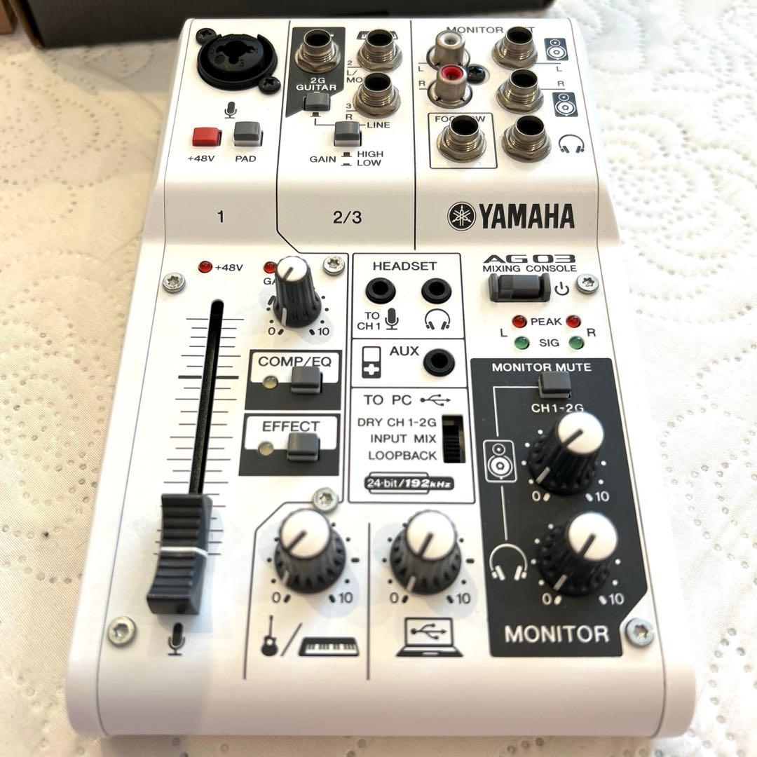 YAMAHA AG03 オーディオインターフェイス　美品