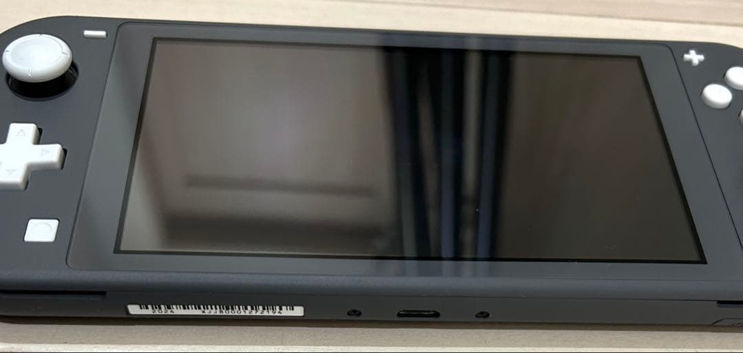 美品　Switch ニンテンドースイッチライト　動作確認済　アダプター付　グレー