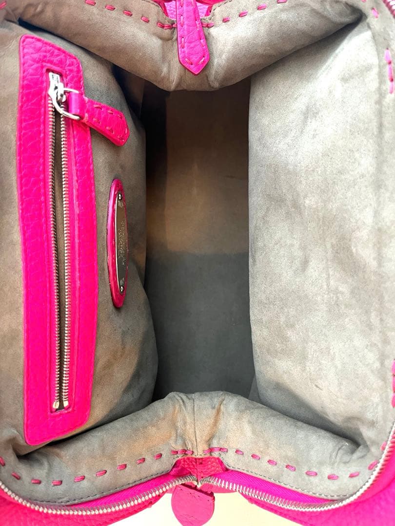 FENDI セレリア アデーレ ハンドバッグ8BN255 スカーフ付き