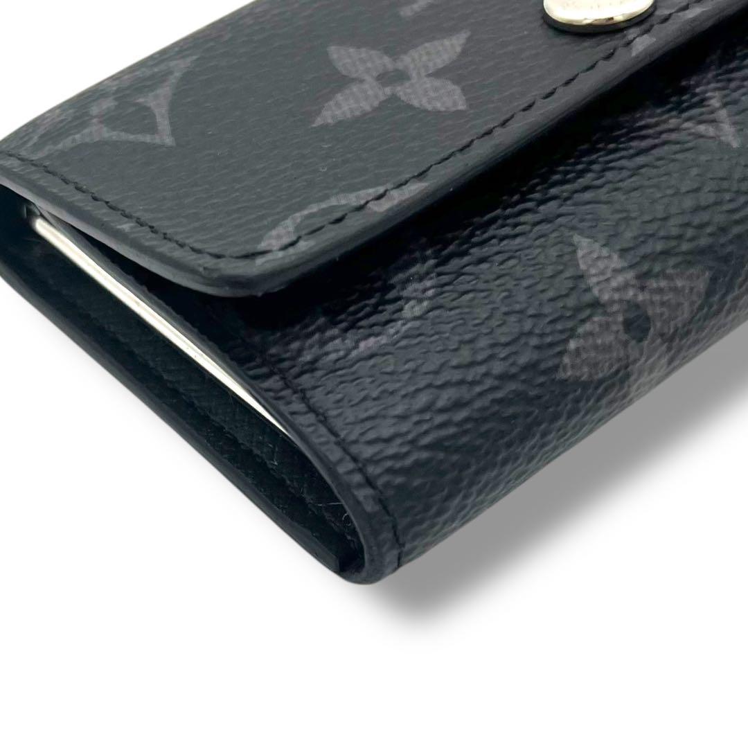 【美品】ルイヴィトン　キーケース　モノグラム　エクリプス　ミュルティクレ6