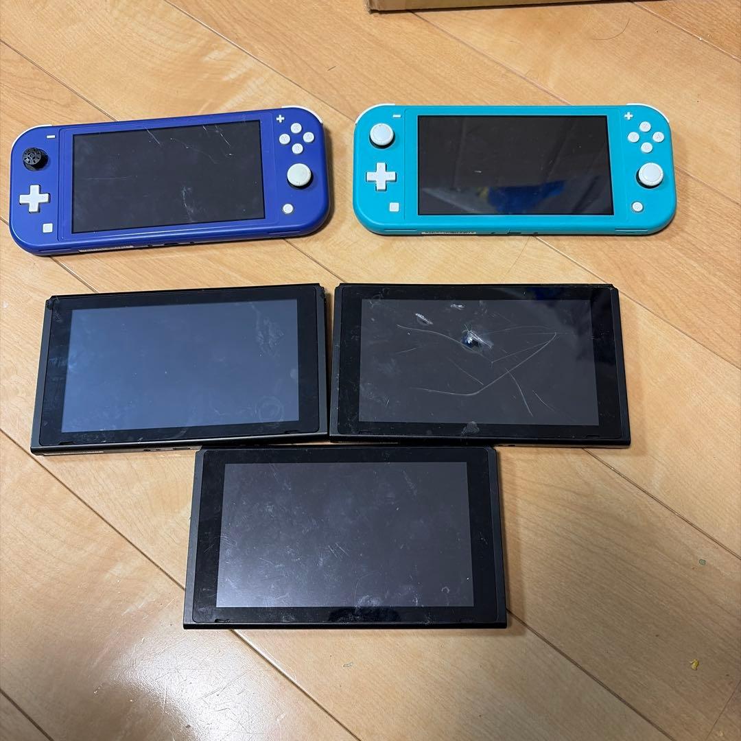 Nintendo Switch、lite 本体5台