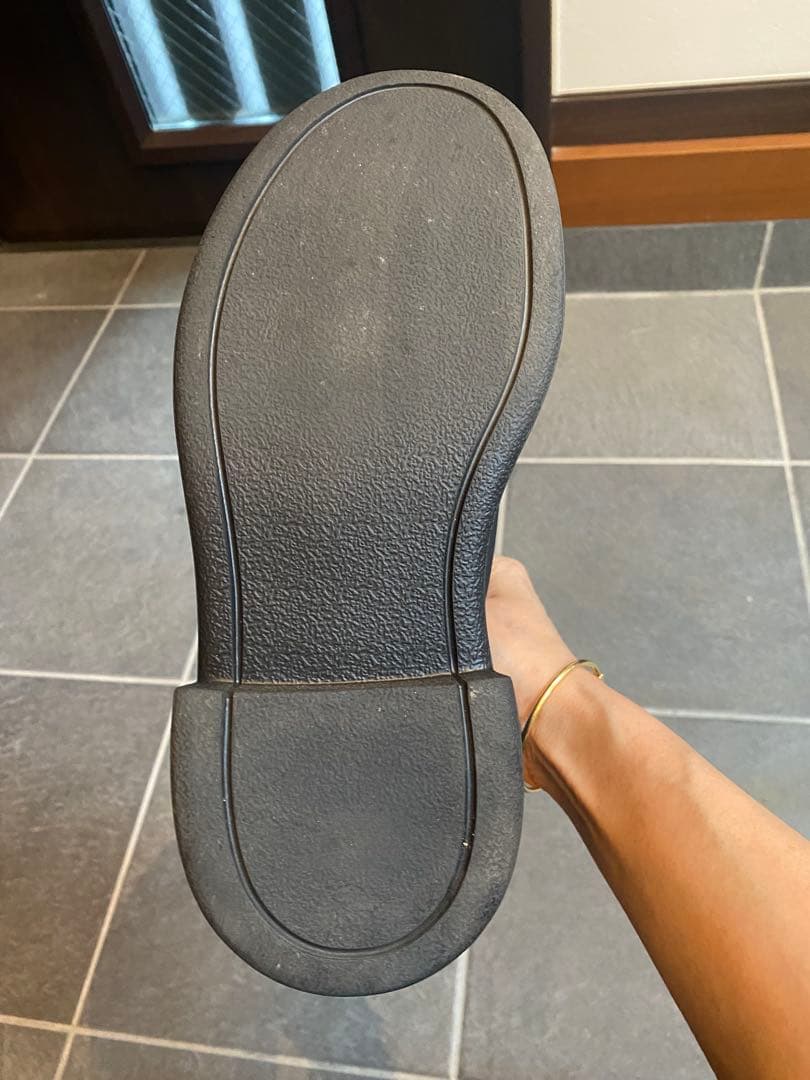 再々値下げ！【美品】　emmi ブラック サイドゴアブーツ　24㎝