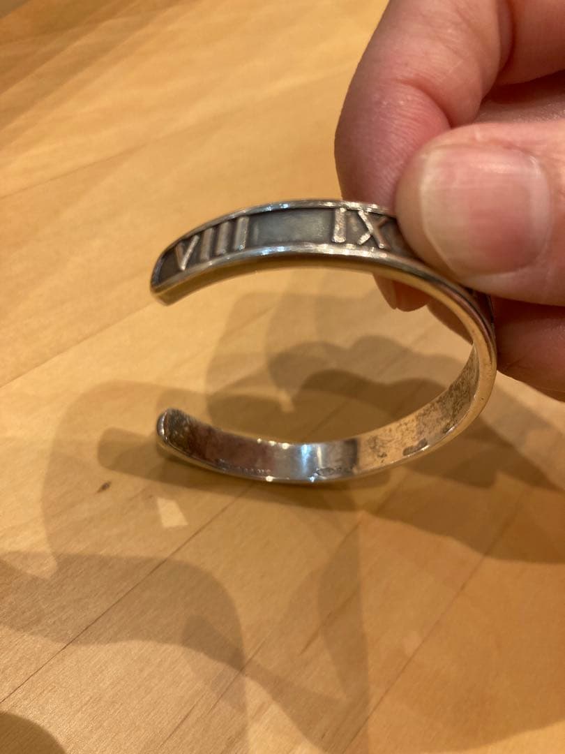 Tiffany & Co. シルバーバングル　アトラス ブレストレット925