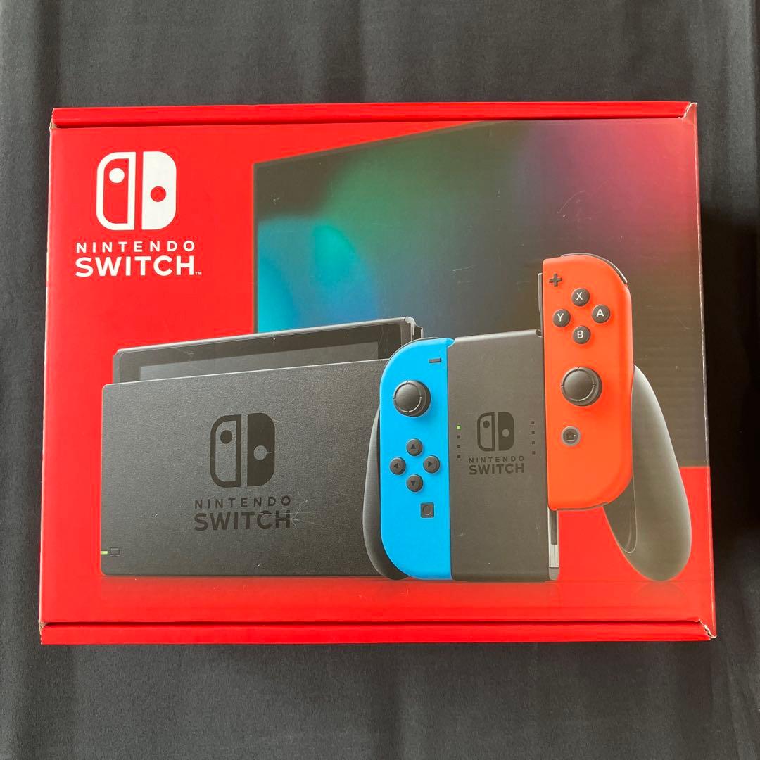 【新品未使用】Nintendo Switch スイッチ　本体 青 赤