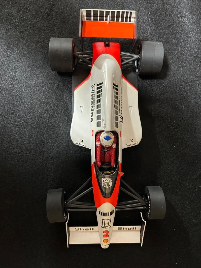 【ジャンク】MCs 1/18 MP4/5 1989 A.Prost