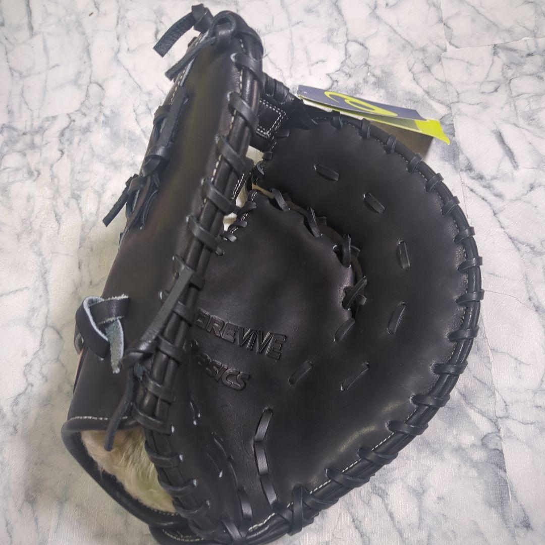 【未使用・タグ付き】ASICS NEOREVINEブラック　硬式ファーストミット