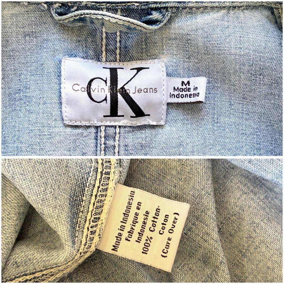 カルバンクライン デニムジャケット カバーオール