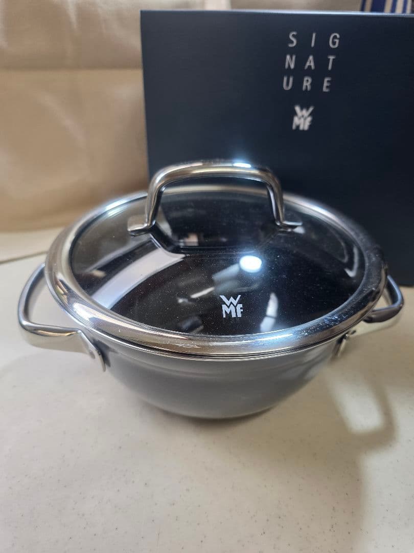 WMF フュージョンテック ミネラル ライスポット 20cm (プラチナム)