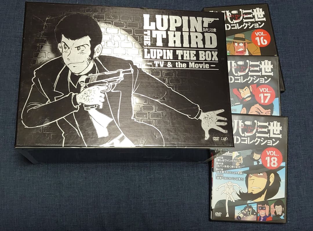 アニメ LUPIN THE BOX TV&the Movie DVD