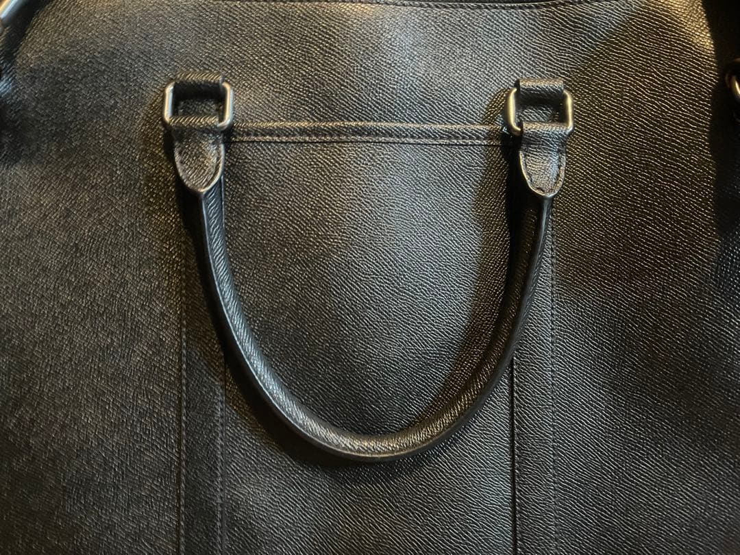 COACH レザー ビジネスバッグ ブラック