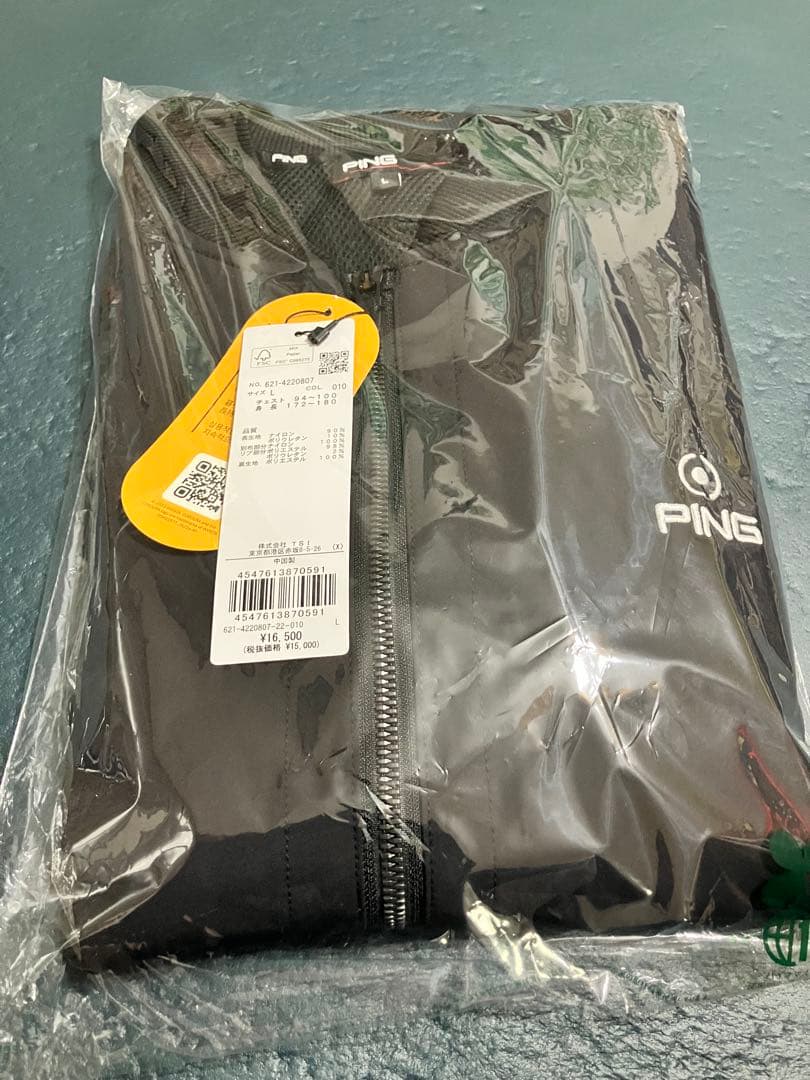 PING ブラックジャケット 新品
