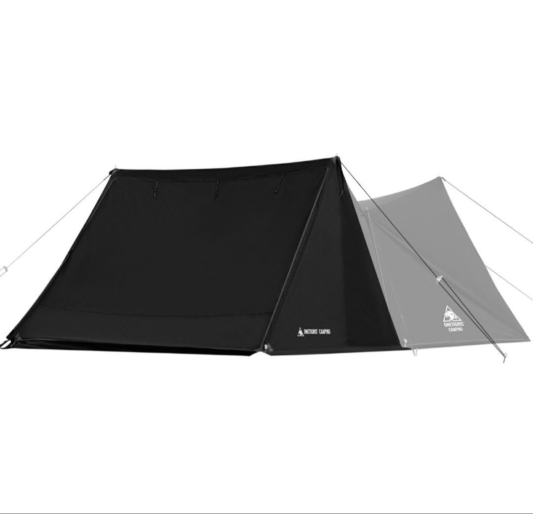 ONETIGRIS SOLO STEAD tcテント前幕　黒