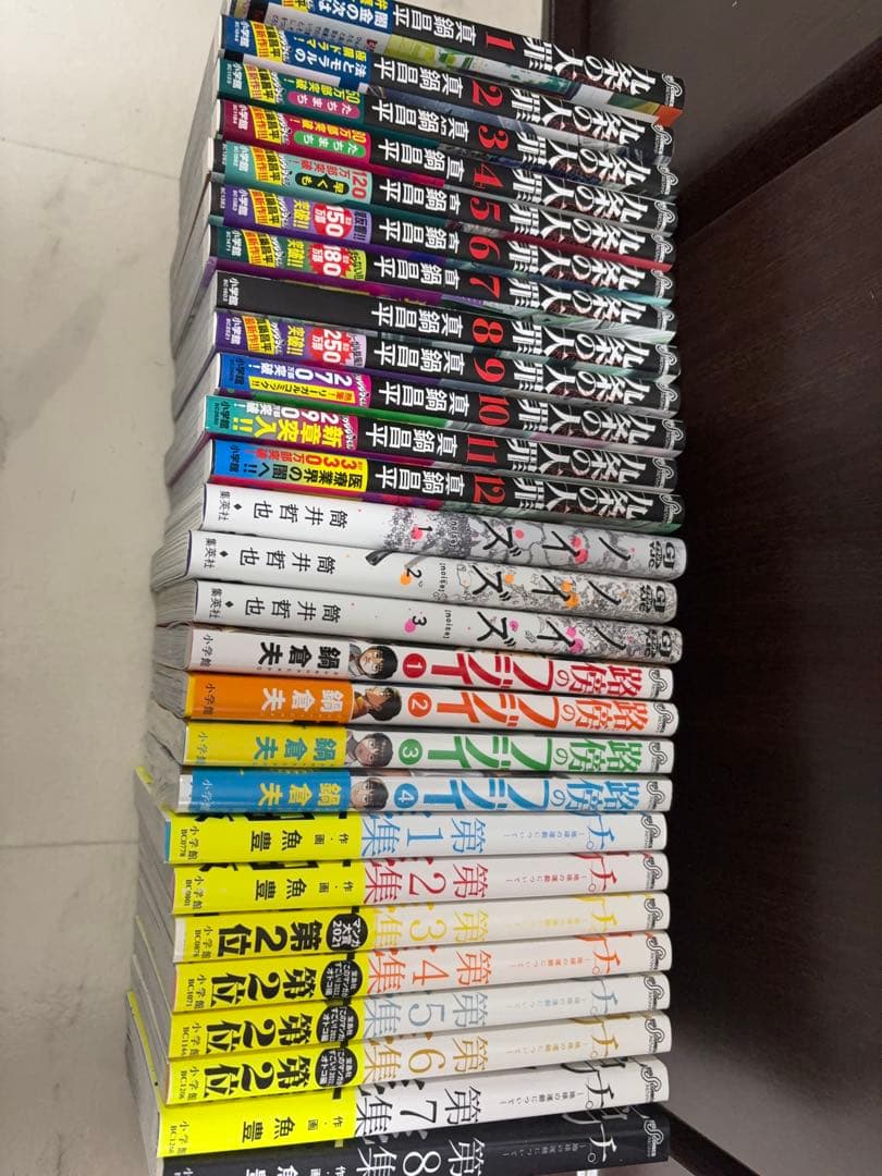 漫画セット（九条の滞在1〜12巻、ノイズ全巻、チ。全巻、路傍の藤井1〜4巻）