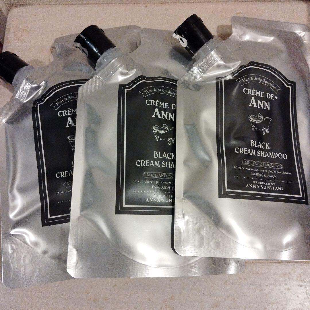 クレム・ド・アン ブラッククリームシャンプー 300g×3個セット