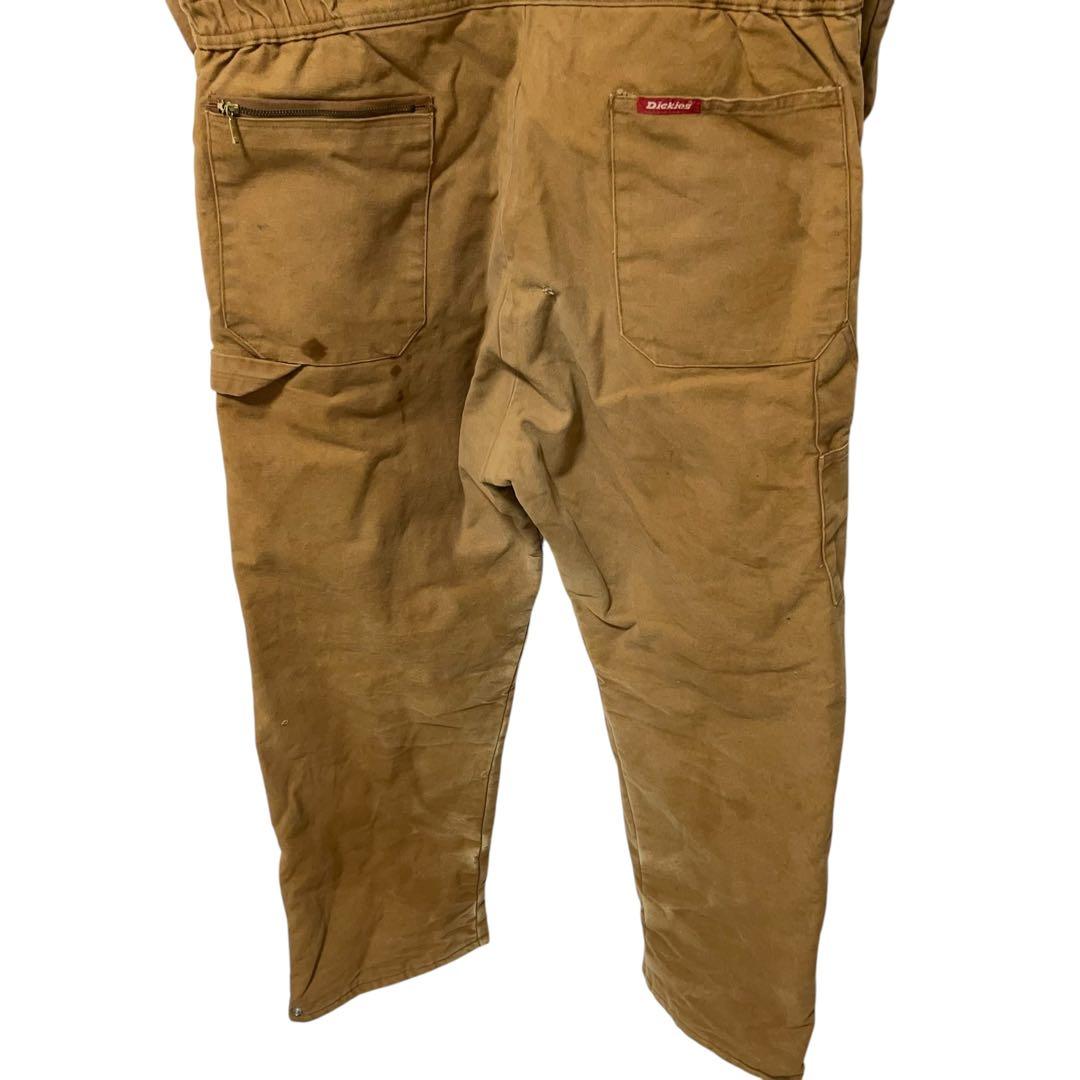 B-687 ディッキーズ アメリカ古着 つなぎ オールインワン タロン 防寒