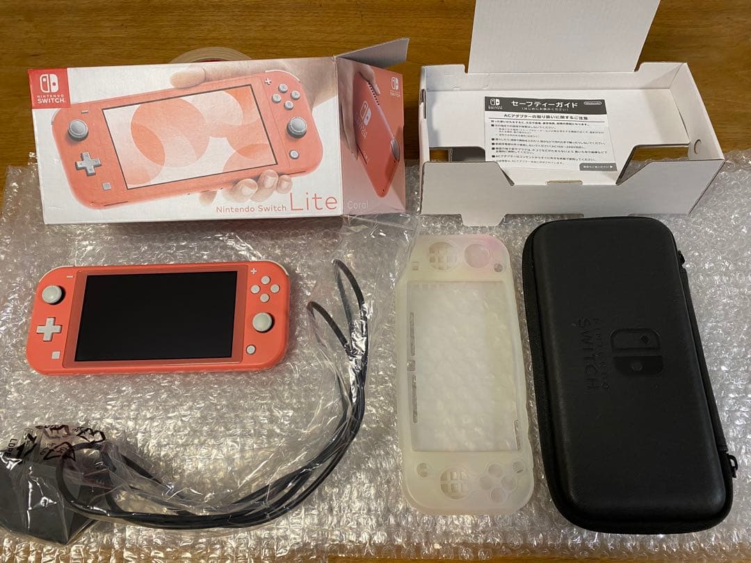 Nintendo Switch Lite コーラルピンク　本体＋