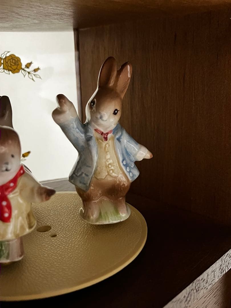 リトルグレイラビット♡オルゴールジュエリーケース♡ライムライト♡テリーのテーマ