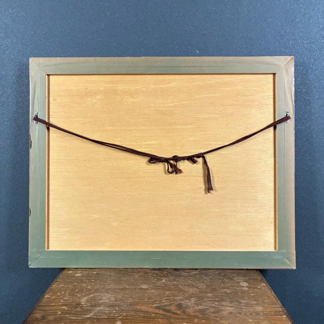 美品 児玉幸雄「雪のボージュ広場」リトグラフ 直筆サイン有 お洒落な額装 パリ