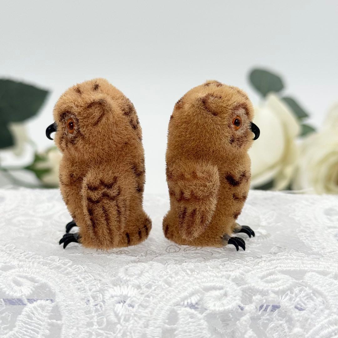 西ドイツ vintage figureフクロウ Kunstlerschutz ②