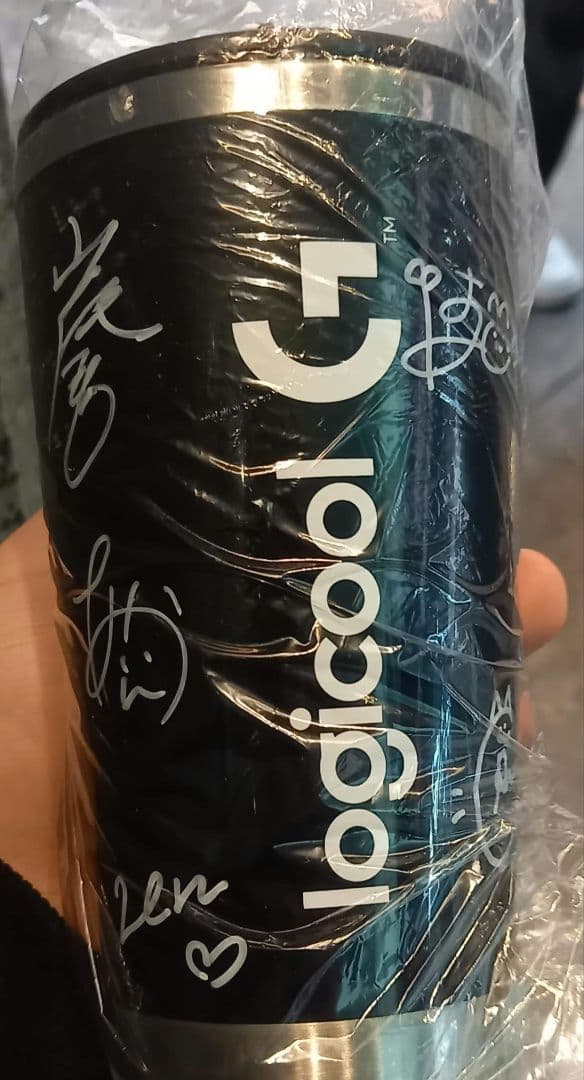 はつめ、あかめいん、岸大河、Len、Curumi、直筆サイン入りタンブラー