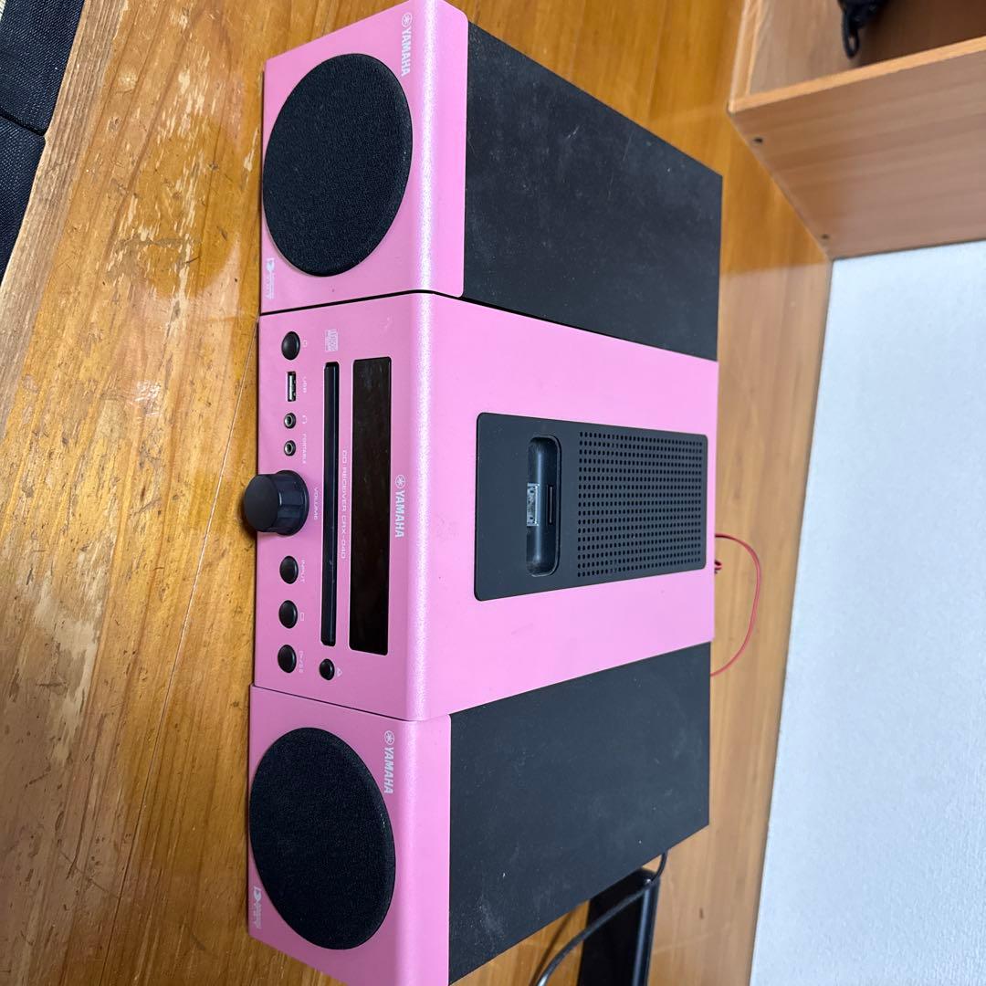 YAMAHA CRX-040 ピンク コンパクトオーディオ