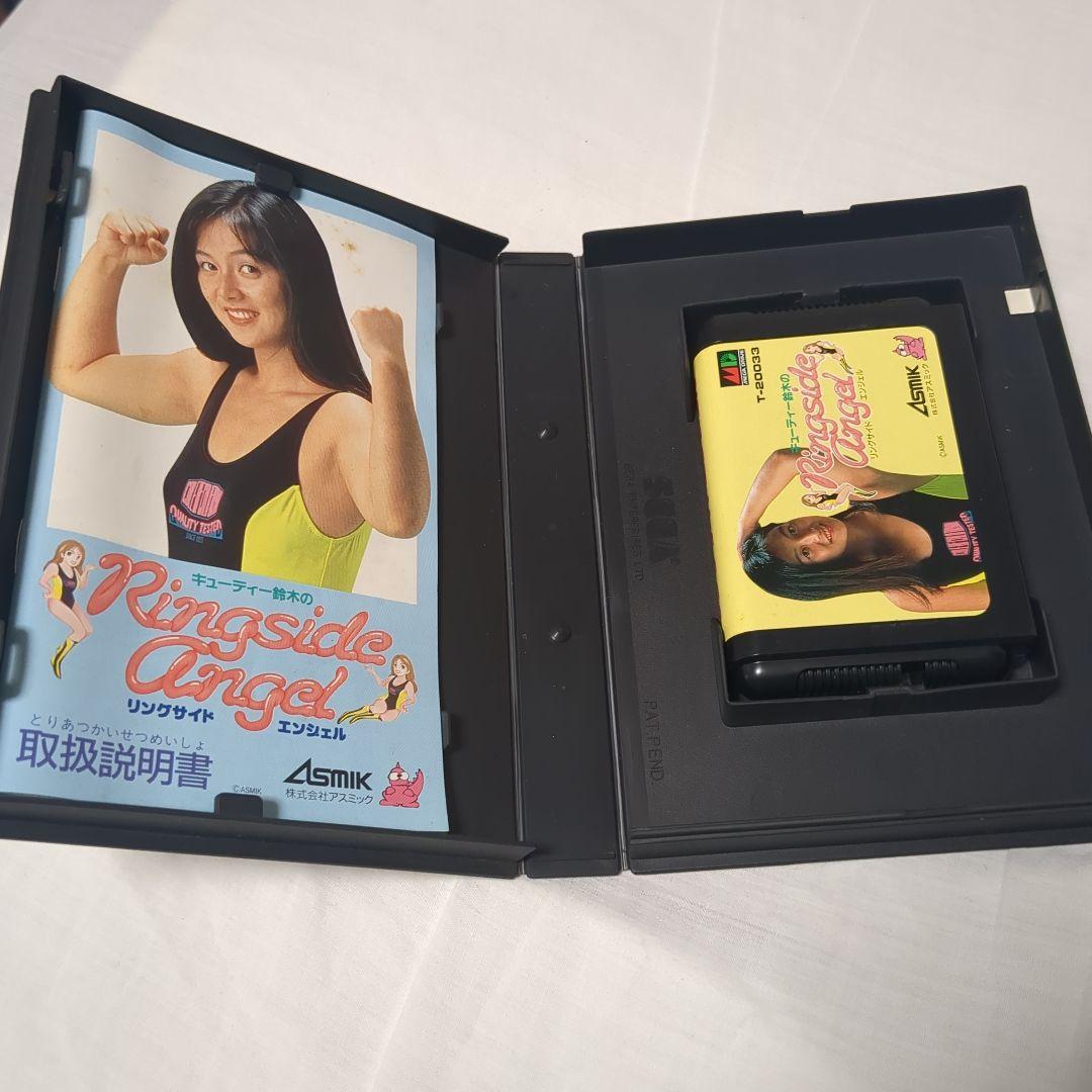 メガドライブ　ソフト　キューティー鈴木のリングサイドエンジェル　MD　動作確認品
