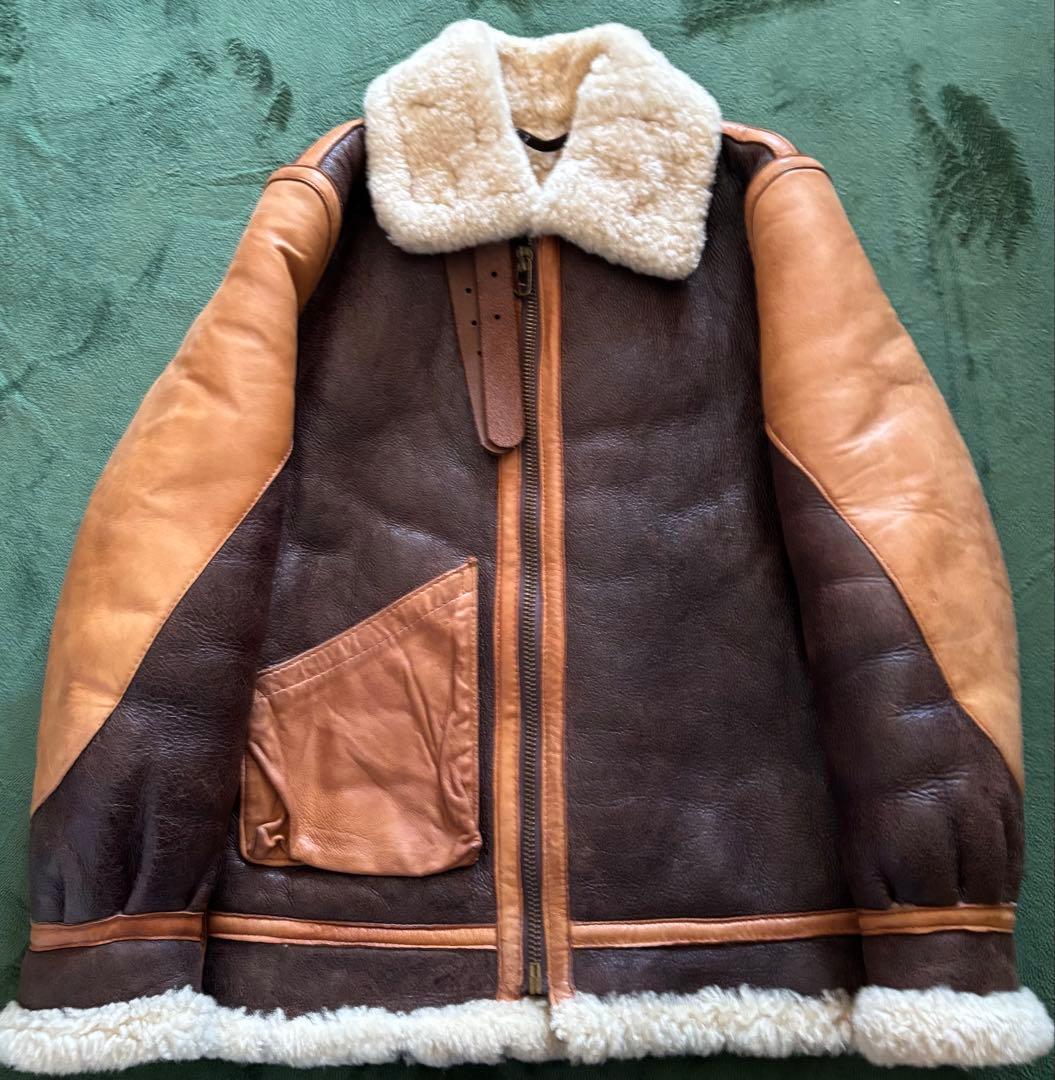 や*ね様 Schott B3ムートン(大戦モデル)サイズ36 良品