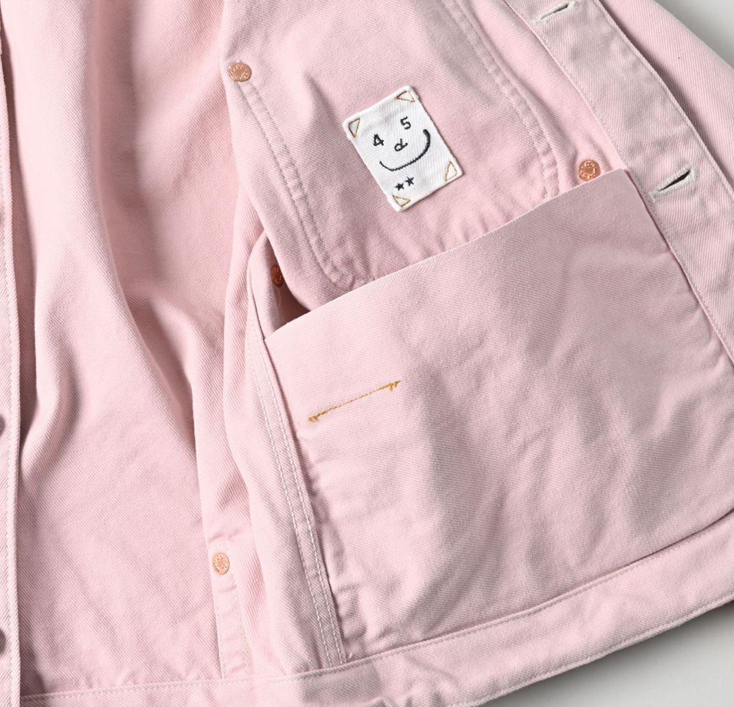 タグ付き　45R 足袋クロスの908Gオール ピンク　S　Gジャン