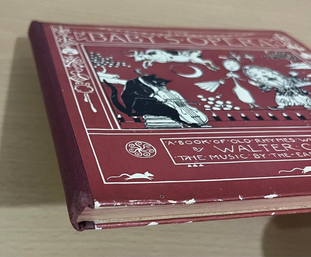 No250 アンティーク 古書 洋書 絵本 幼な子のオペラ ウォルター・クレイン