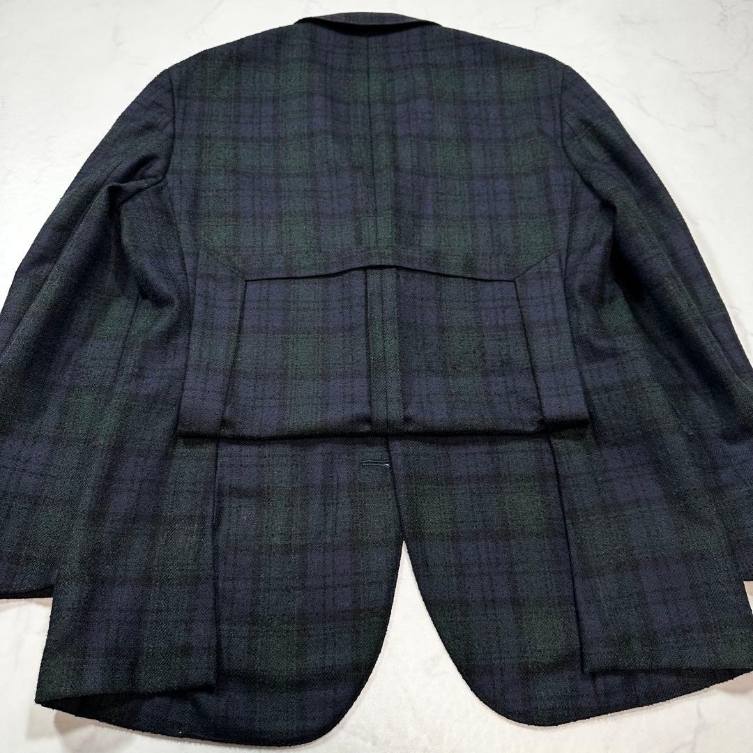 XL相当◎ブルックスブラザーズ ブラックウォッチジャケット MILANO 42S