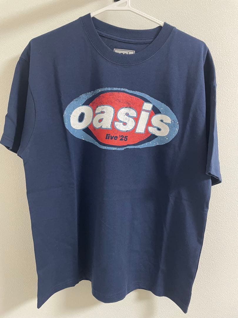 Oasis Tシャツ ネイビー　Mサイズ