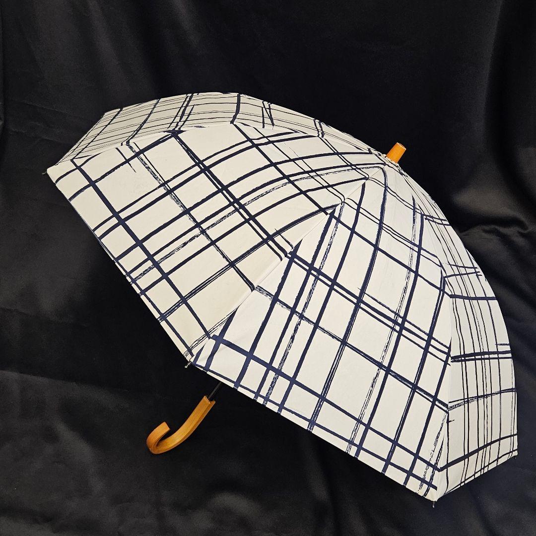 SUNBARRIER 100　サンバリア　日傘　折りたたみ傘　チェック柄