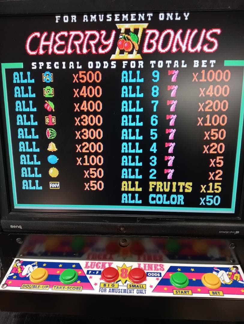 卓上ゲーム機　チェリーボーナス-Ⅲ　送料無料