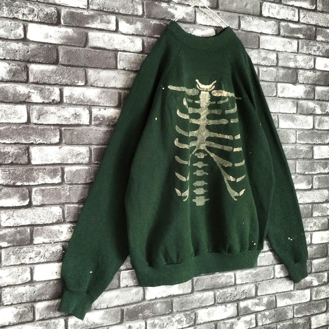 襤褸 Born BORO sweat ボロ 袖太スウェット ペンキ grunge