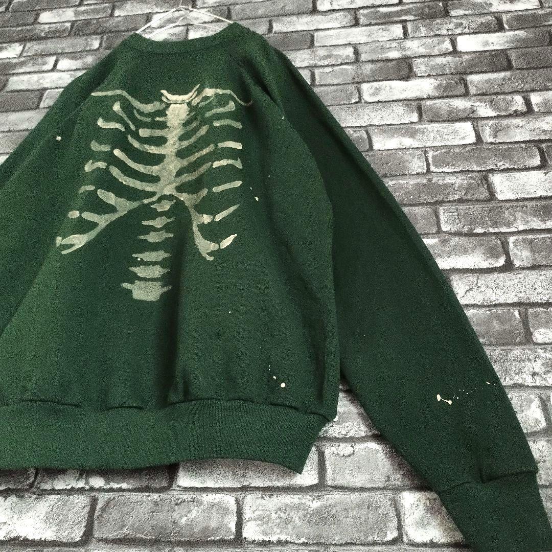 襤褸 Born BORO sweat ボロ 袖太スウェット ペンキ grunge