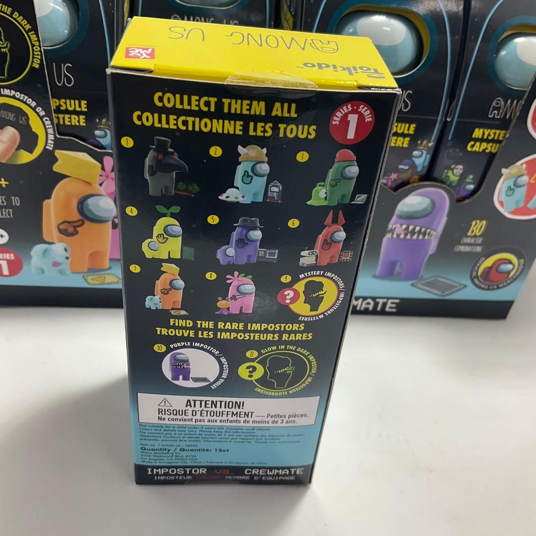 Among Us アモングアス　カプセルフィギュア　ミステリーカプセル　1箱
