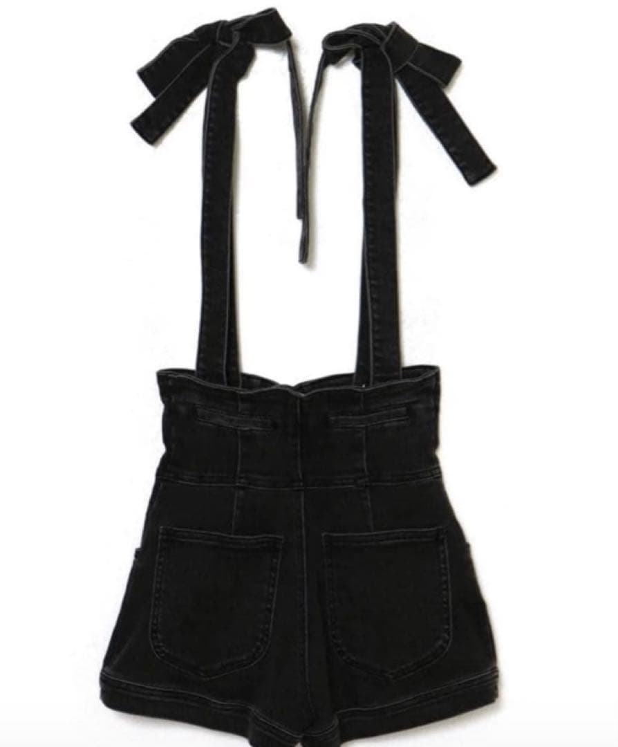 パンツ ANDMARY Ribbon denim allinone S