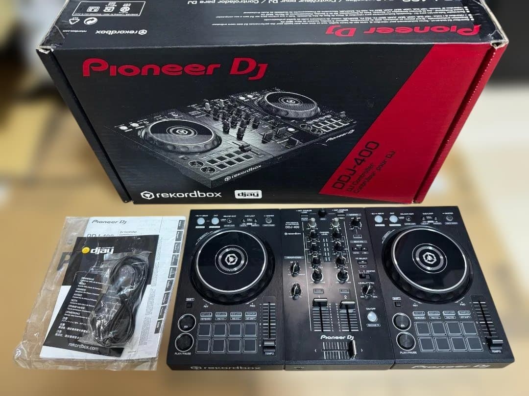 【美品】【箱、取説付】Pioneer DDJ-400 DJコントローラ