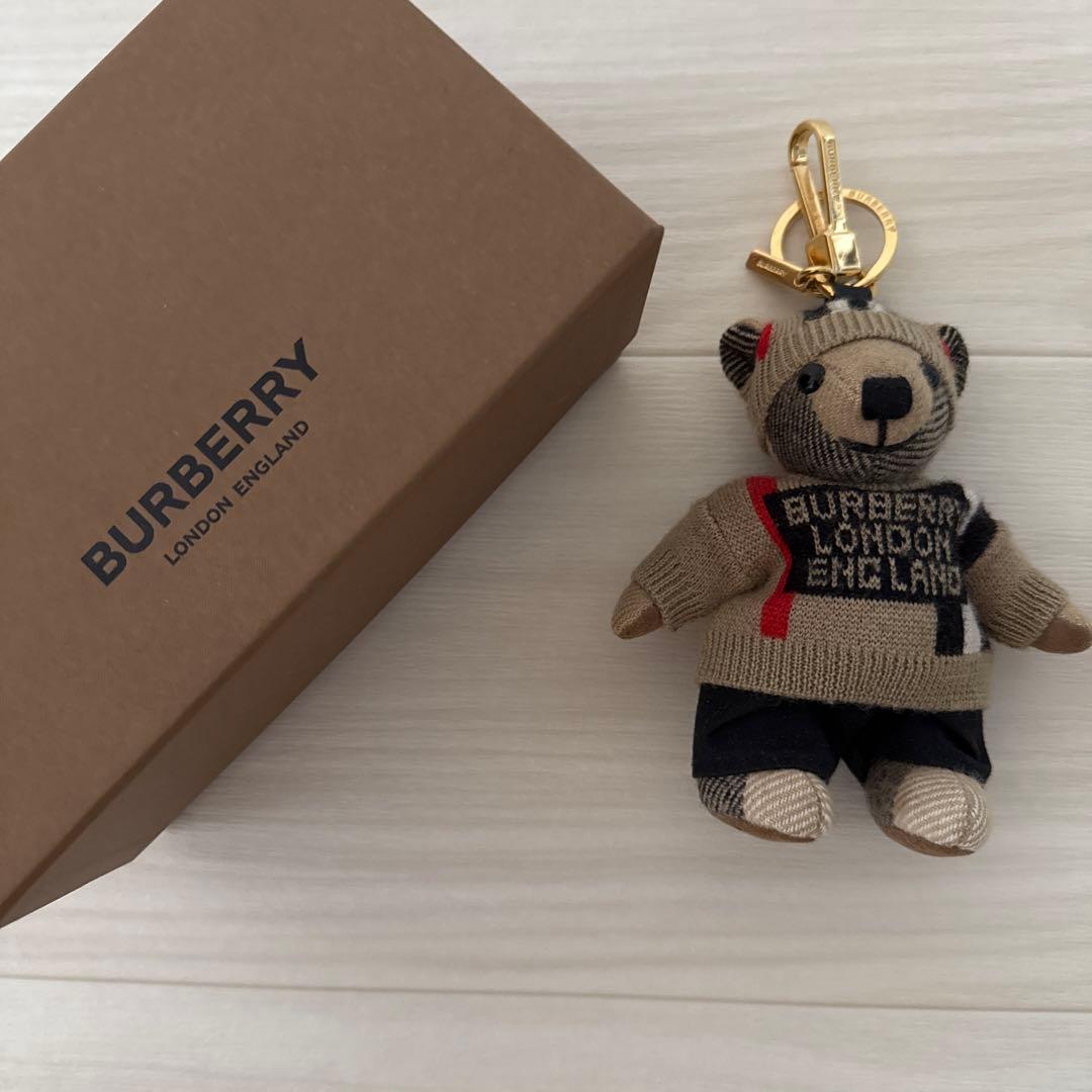 バーバリー トーマスベア チャーム キーホルダー くま クマ 熊BURBERRY