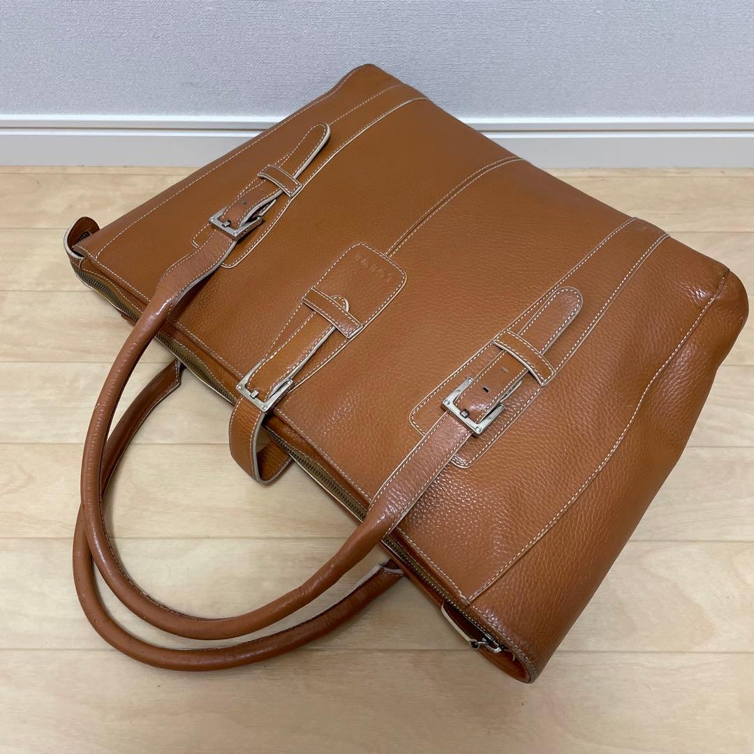 ■LOEWE（ロエベ）良品/レザー/ ハンドバッグ ライトブラウン