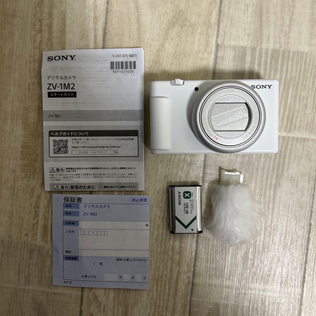 *ぴーなっつ*SONY(ソニー)デジタルカメラ VLOGCAM ZV-1M