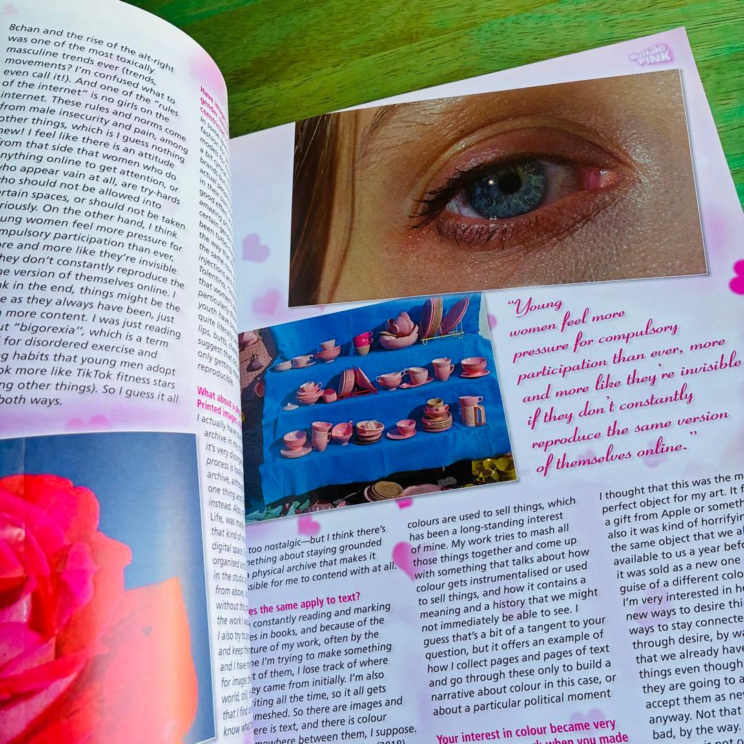 洋書　BUFFALO PINK