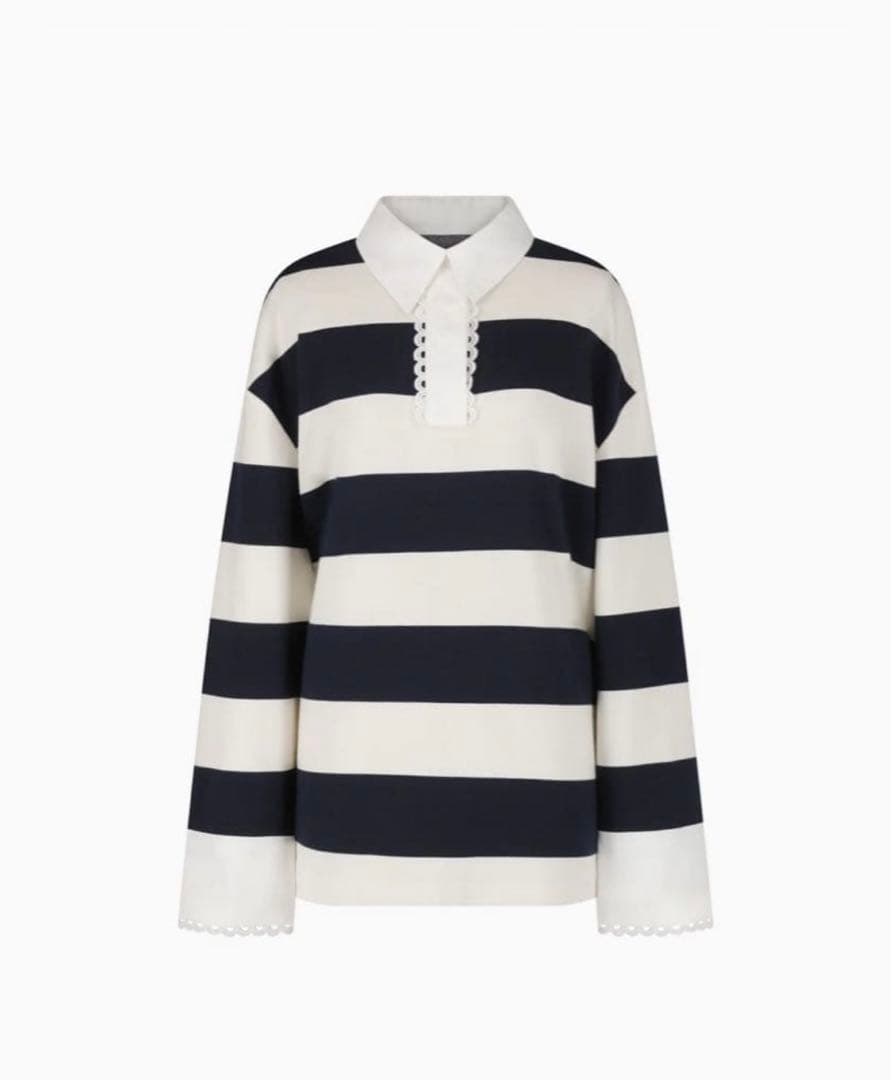 トップス bibiy. FRANCINE RUGBY TOP