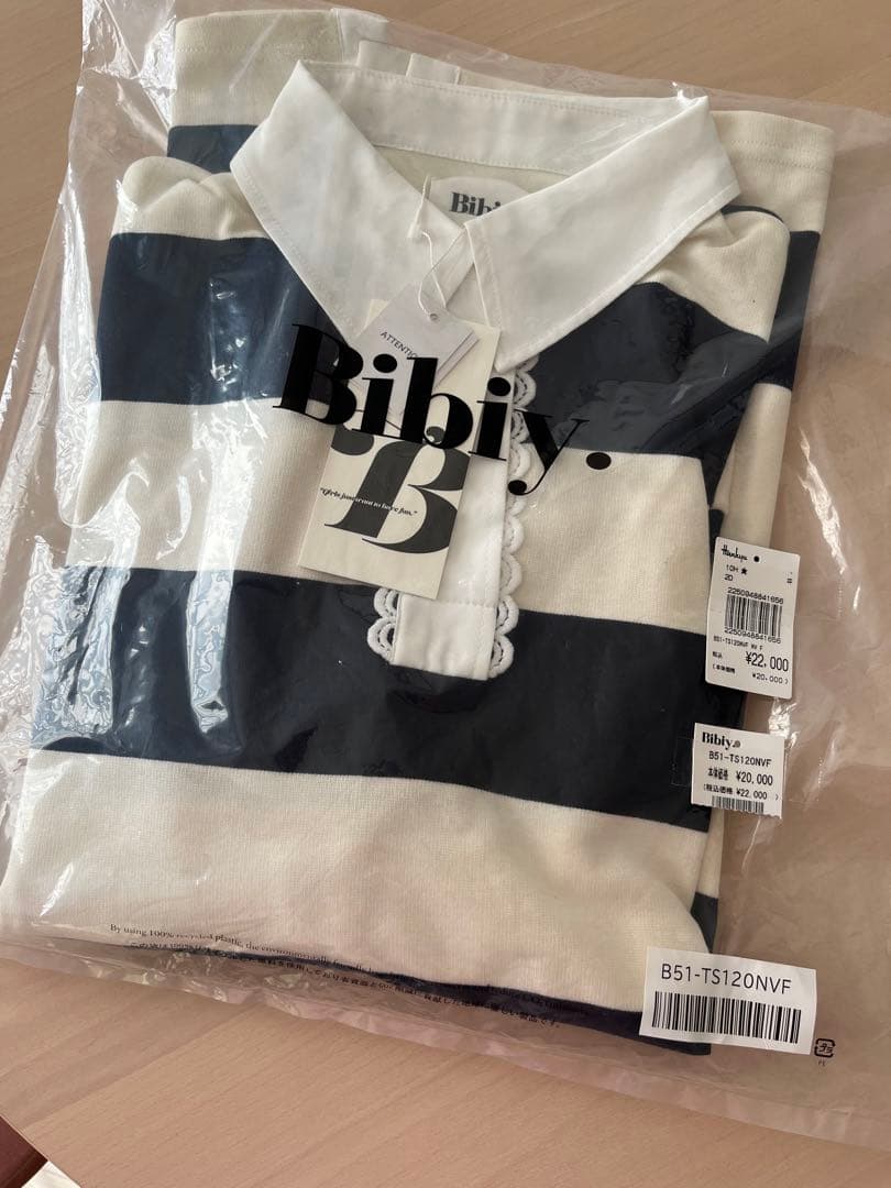 トップス bibiy. FRANCINE RUGBY TOP