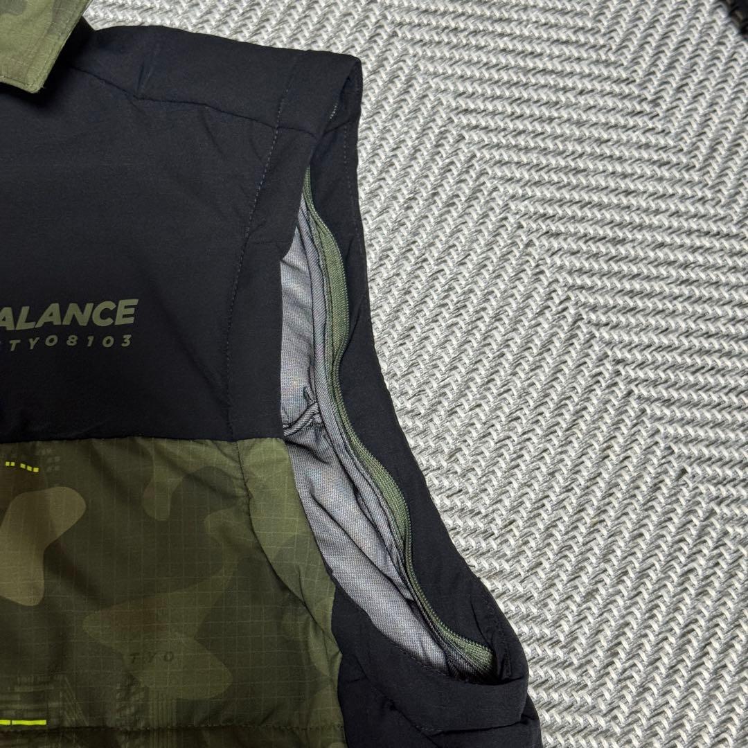 New Balanceゴルフ用ダウンジャケット 袖/フード着脱可TY08103