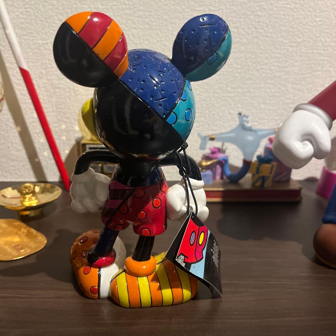 ミッキーマウス アートフィギュア マルチカラー 約25cm