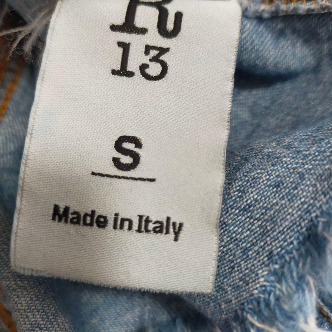 希少✨R13 クロップド　デニムシャツ　ジャケット　ドゥーズィエムクラス取扱