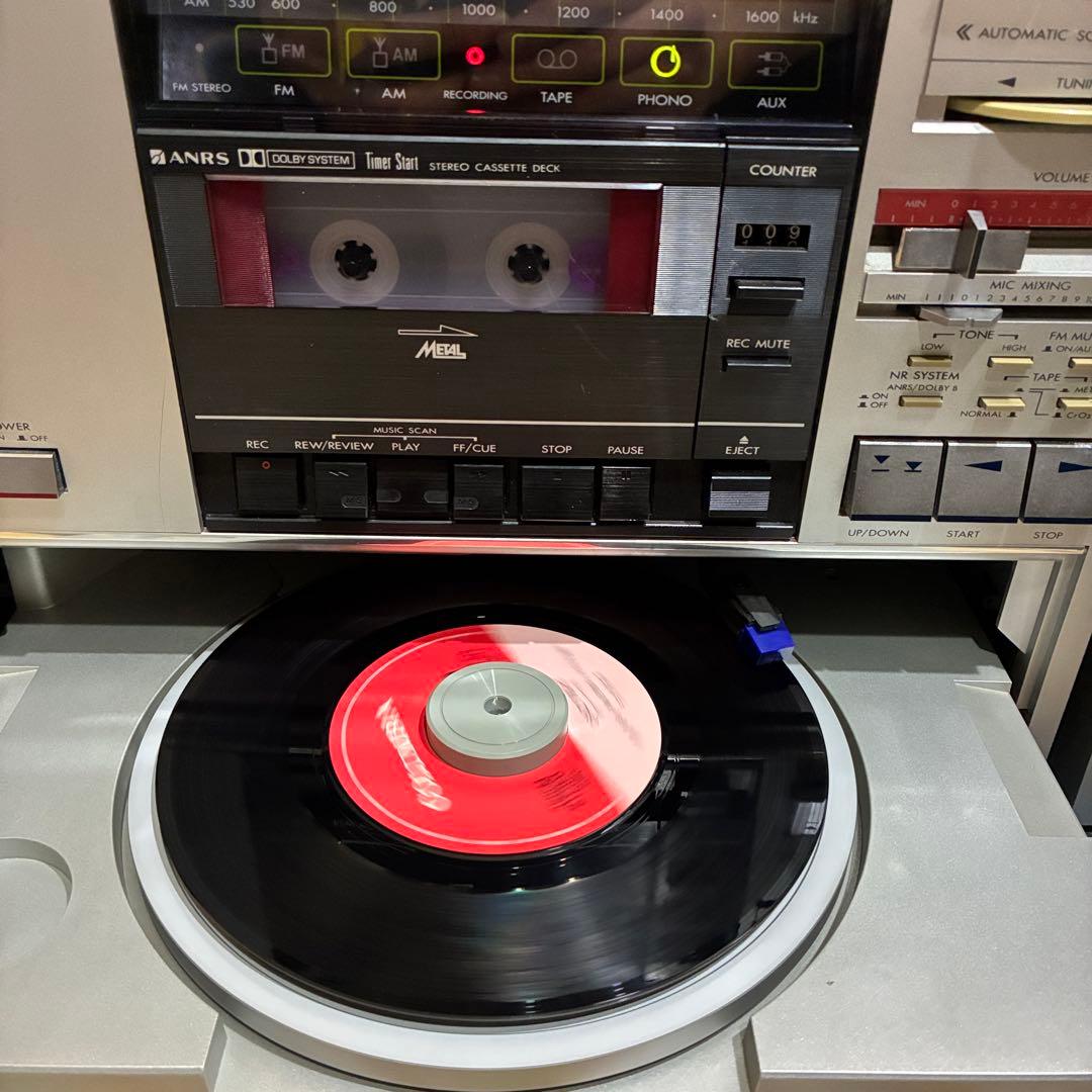 Victor ビクター DC-5S ポータブルディスクコンポーネント 動作品